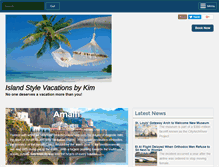Tablet Screenshot of islandstylevacationsbykim.com